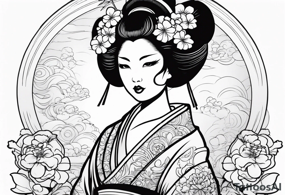 Geisha tattoo idea