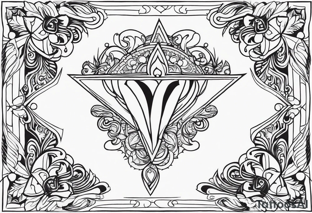 venezuela style tattoo for chest tattoo idea