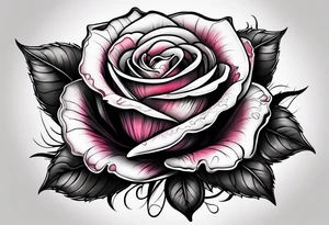 Death Rose tattoo idea