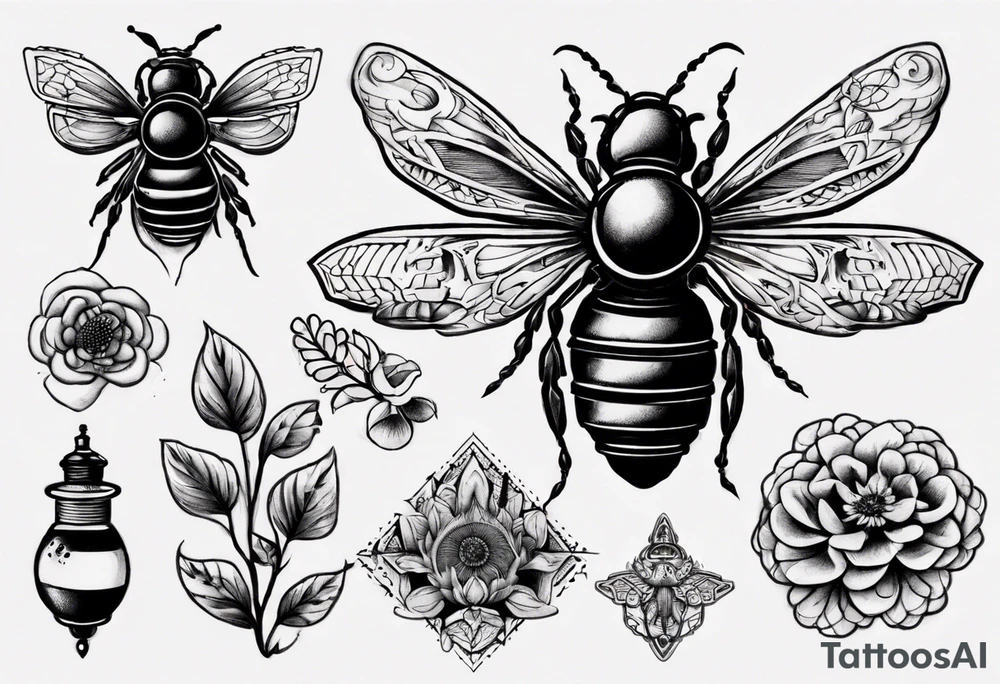 Biene, tattoo idea