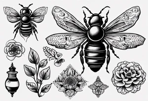 Biene, tattoo idea