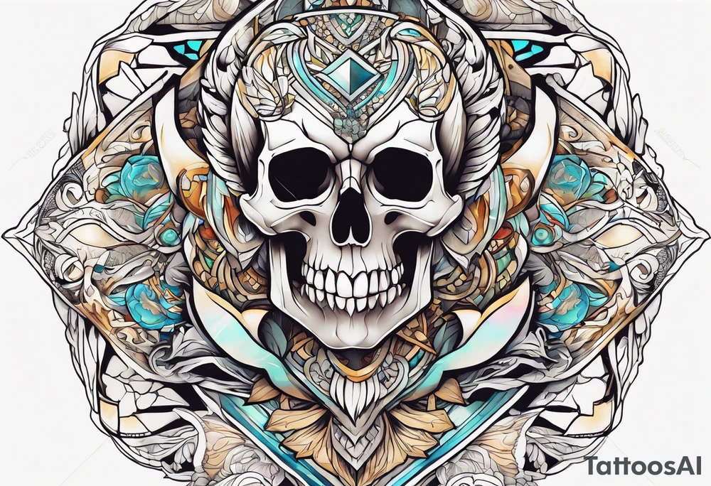 bone tattoo idea