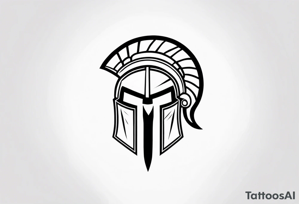 Ancient spartan symbol tattoo tattoo idea