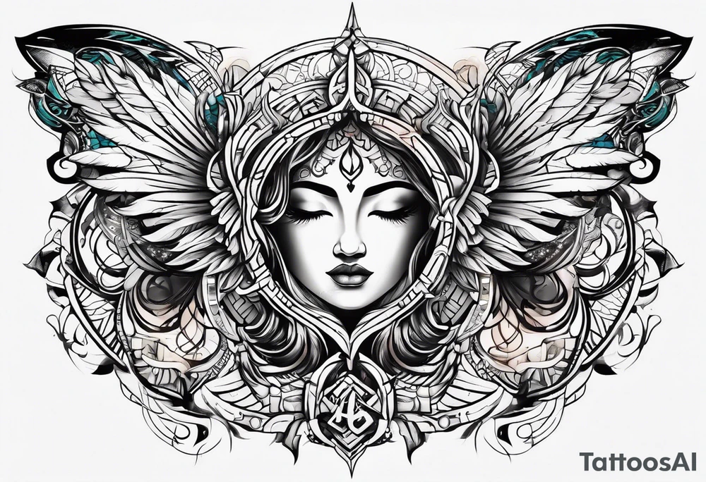 Gemini symbol tattoo idea