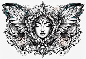 Gemini symbol tattoo idea