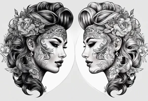 Rolling hills tattoo idea