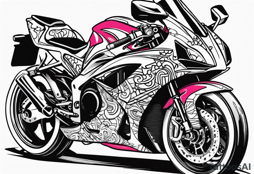 Superbike tattoo idea