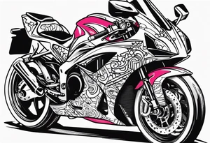 Superbike tattoo idea