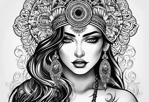 Circles tattoo idea