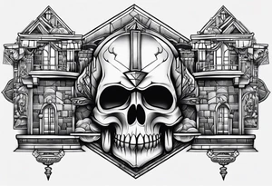 Building block tattoo idea