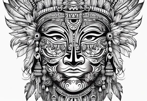 Totem pole tattoo idea