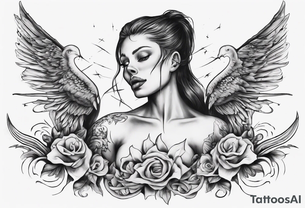 Horizontal inner bicep tattoo. “walk by faith, not by sight” tattoo idea