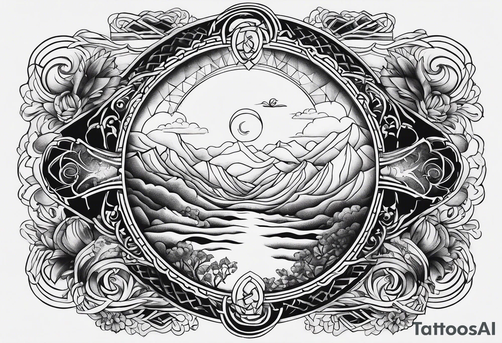 GIVE HEAVEN SOME HELL
LYRICS tattoo idea