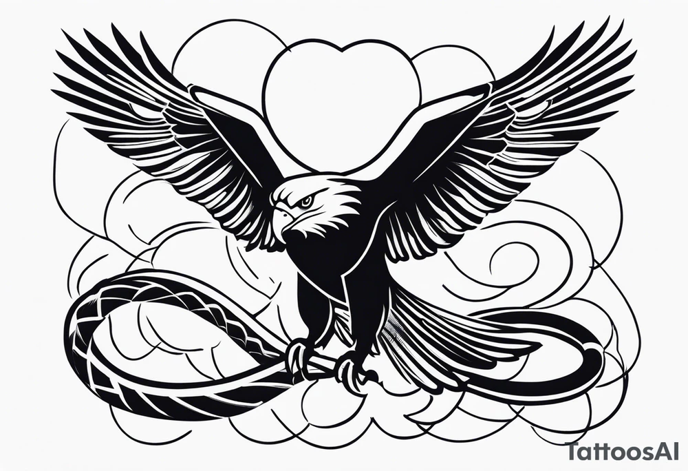 snake, eagle, myth, different thinking, out of the box, tattoo idea snake, eagle, myth, different thinking, out of the box, tattoo idea