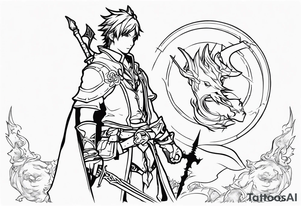 Final Fantasy 14 tattoo idea