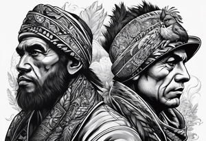 Human evolution tattoo idea