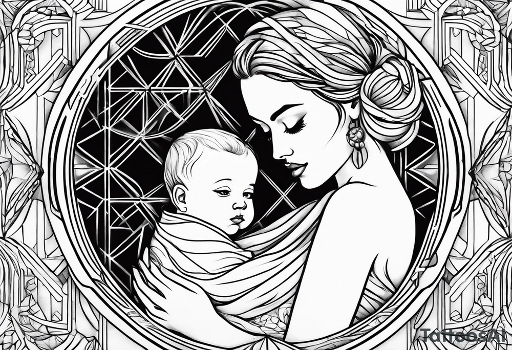 Motherhood tattoo idea