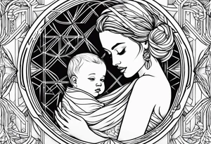 Motherhood tattoo idea