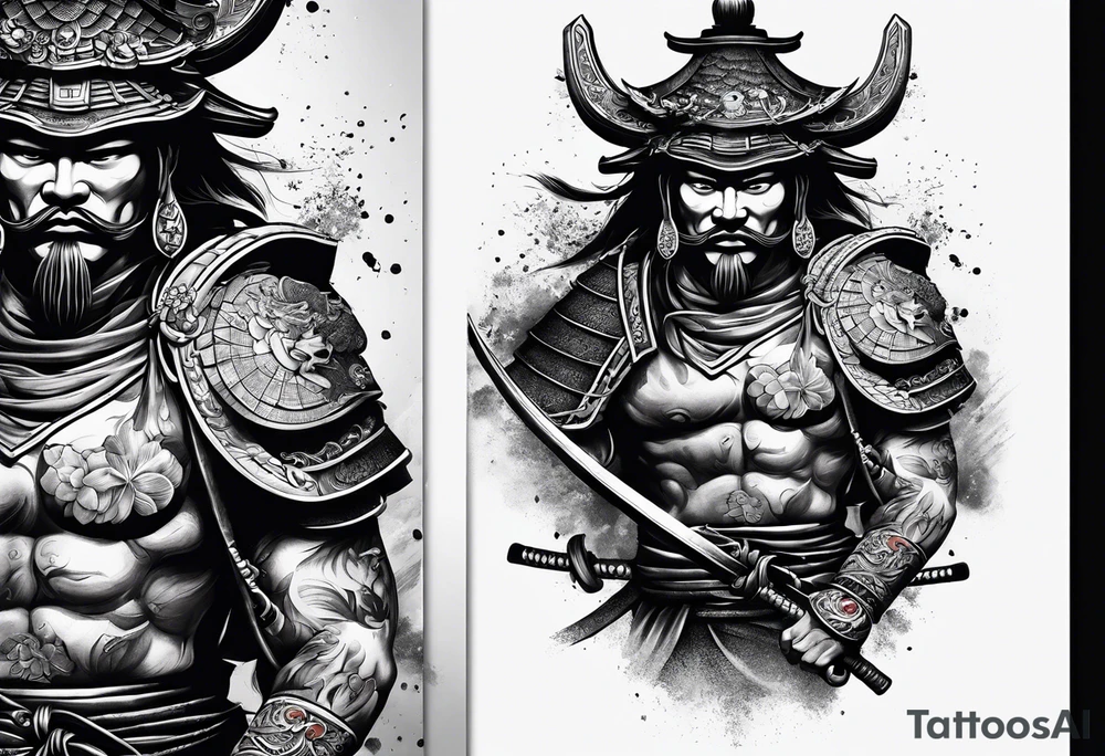 discipline  samurai tattoo idea