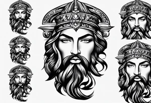 Justicia on forearm tattoo idea