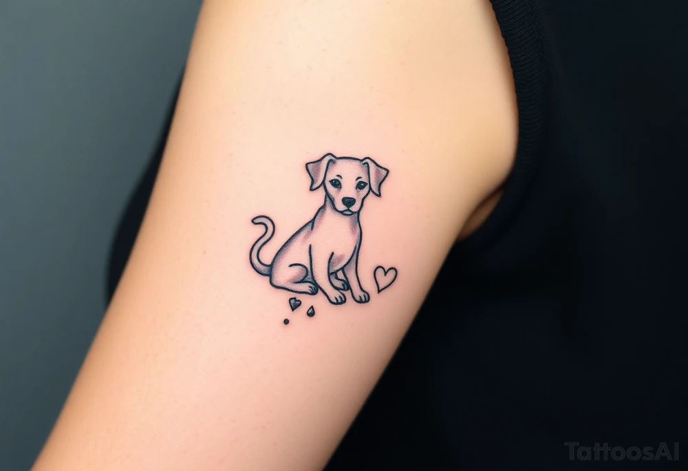 Pet rescue tattoo idea