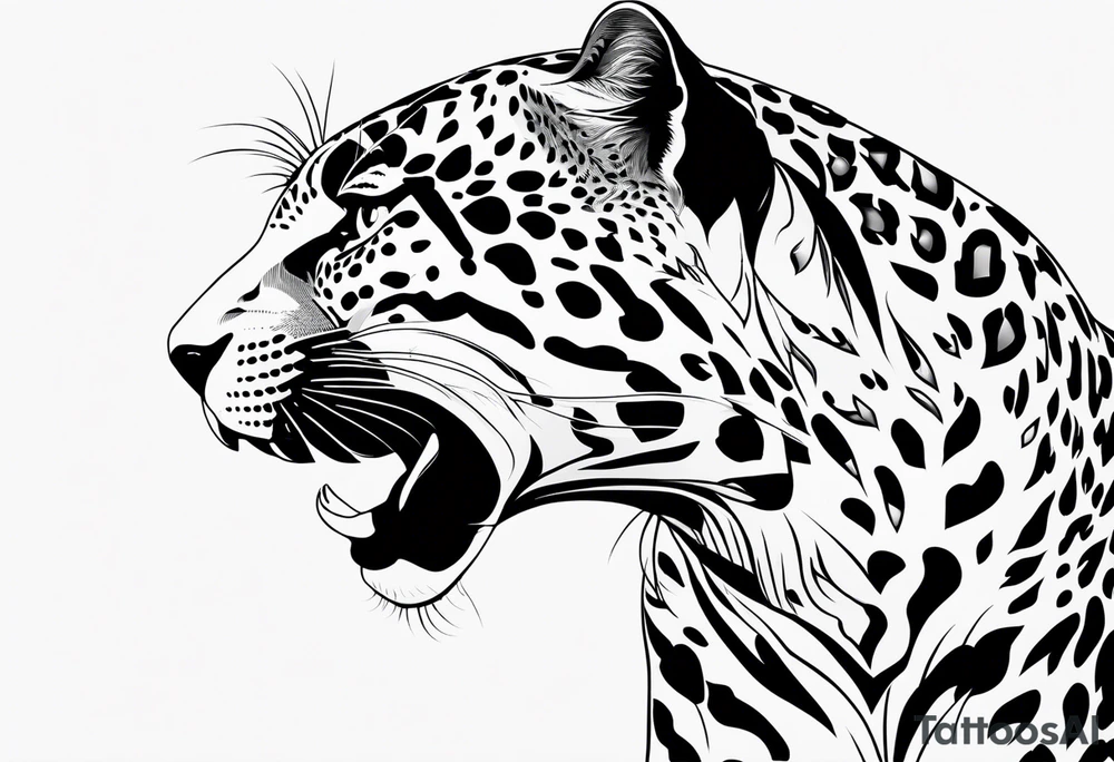 Jaguar tattoo idea