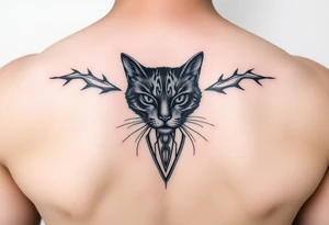 Black Cat tattoo idea