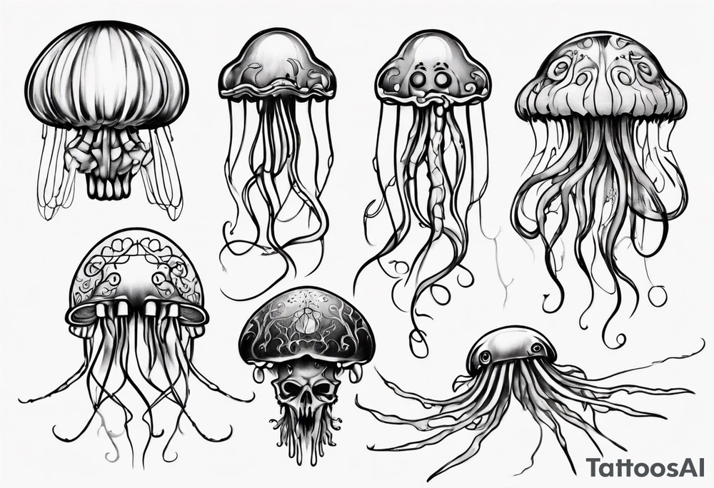 meduse tattoo idea