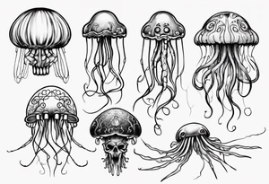 meduse tattoo idea