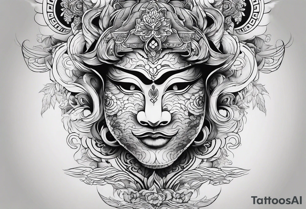Reincarnation forearm tattoo tattoo idea