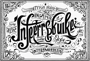 Text : Interpermdekulær tattoo idea