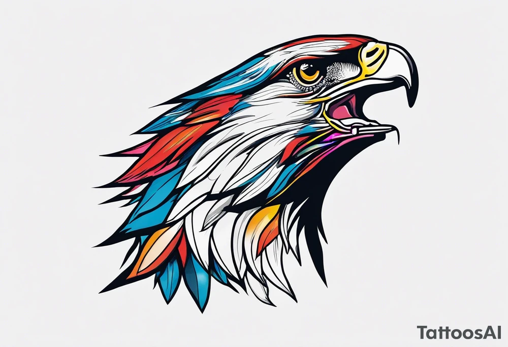 Arma na cabeça, quando atira, a cabeça ecplode em borboletas tattoo idea