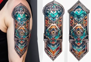 knee tattoo tattoo idea