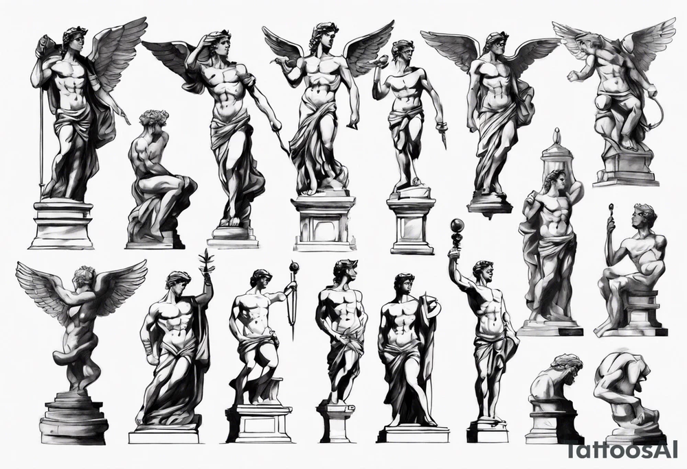 Statue of david tattoo idea