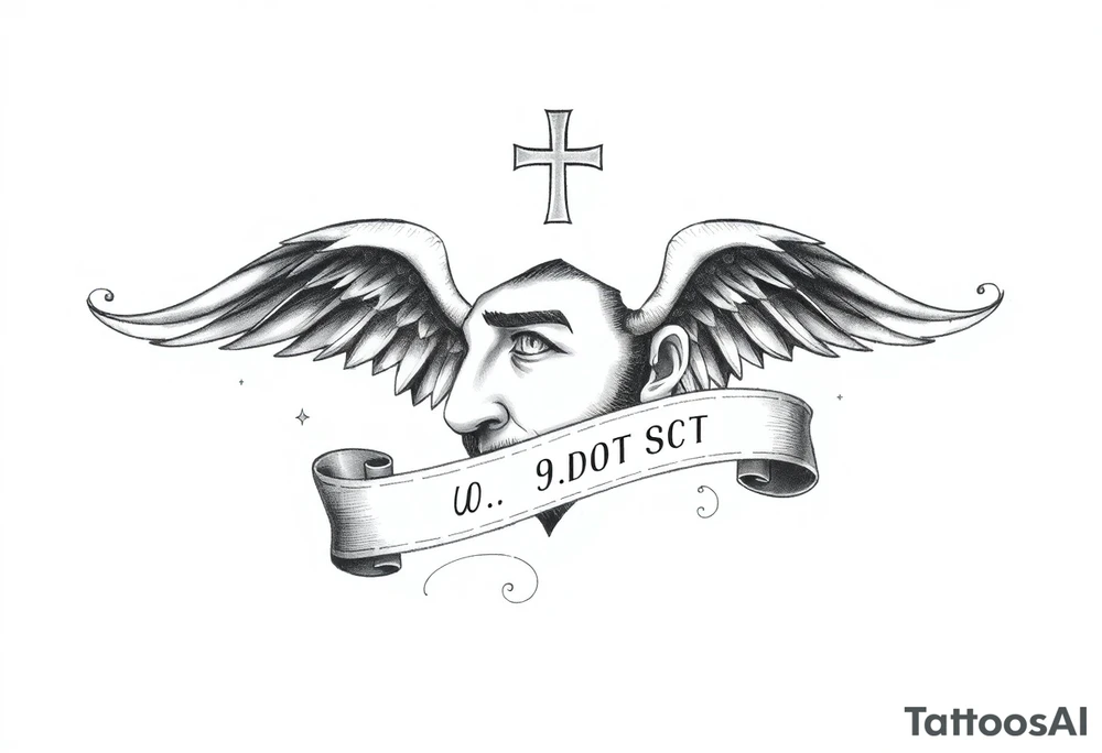 Memorial brother Dennis 24-01-12 tattoo idea