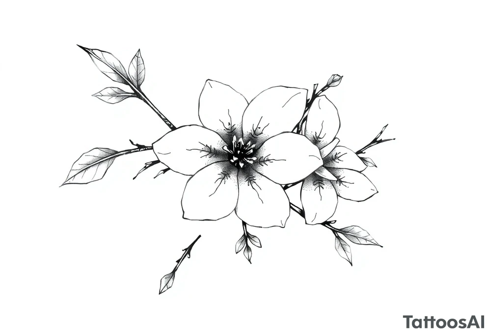 Japanese,sakura tattoo idea