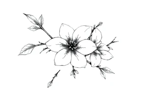 Japanese,sakura tattoo idea