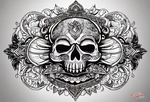 Do it for the bay gold blooded tattoo idea