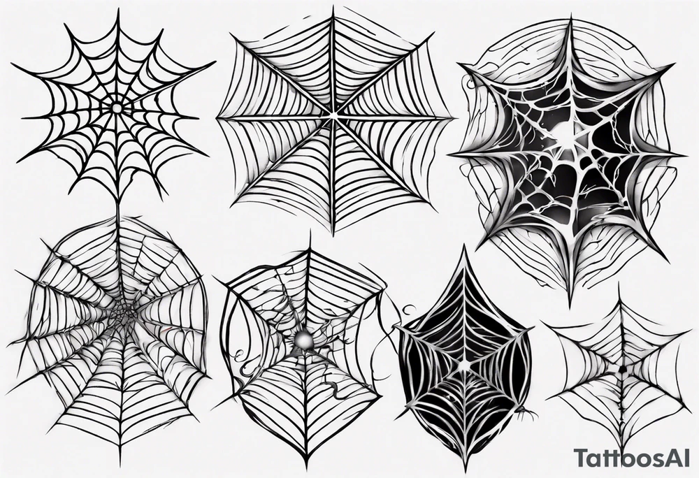 Tangled webs tattoo idea