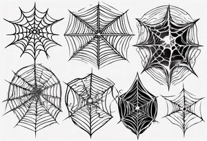 Tangled webs tattoo idea