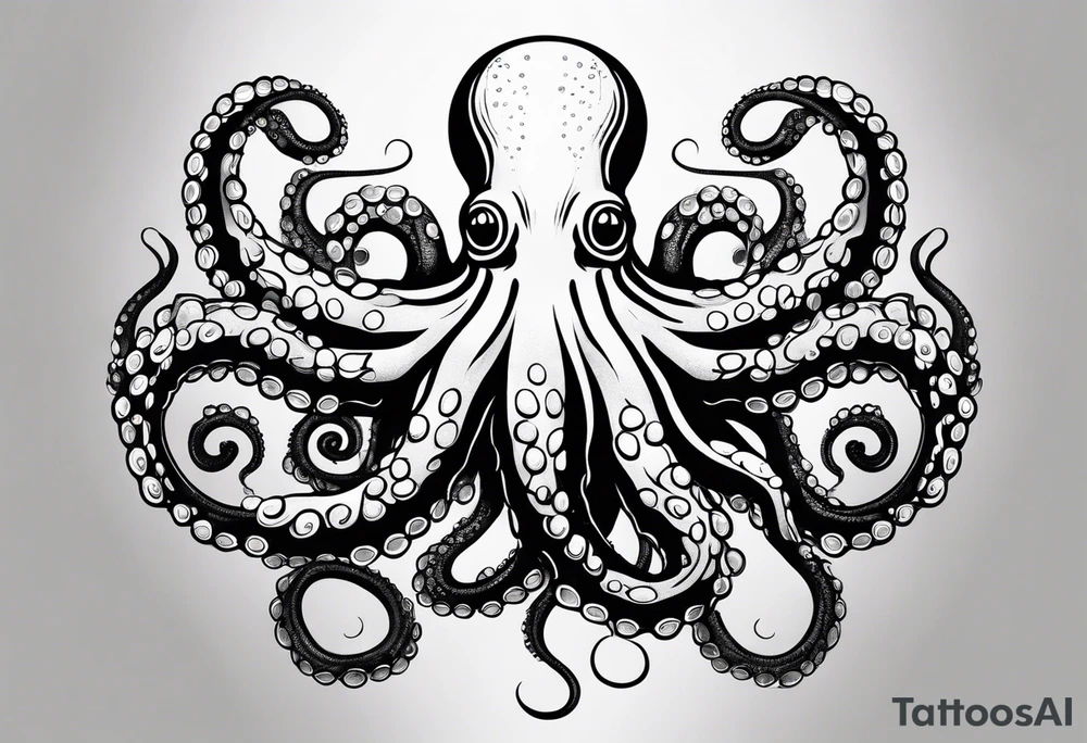 Octopus tattoo idea