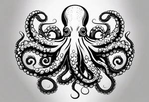 Octopus tattoo idea