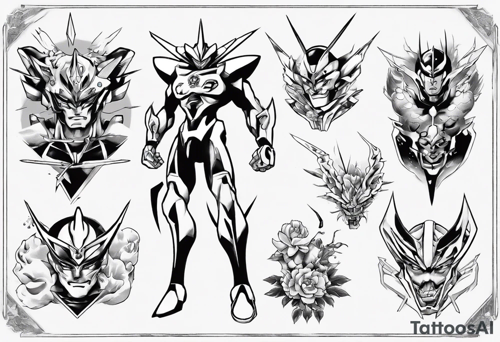 Tekkaman tattoo idea