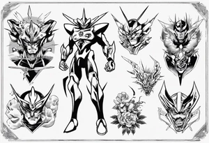 Tekkaman tattoo idea