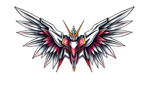 Wing Gundam tattoo idea