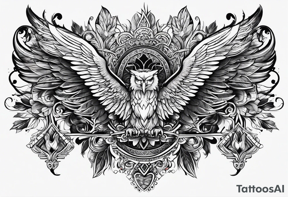 Ukrainian symbols tattoo idea