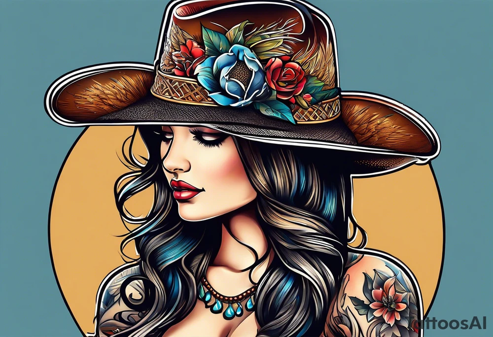 Country music tattoo idea