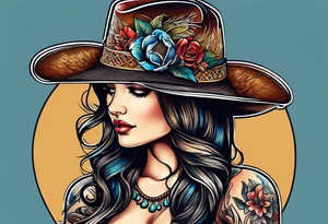 Country music tattoo idea