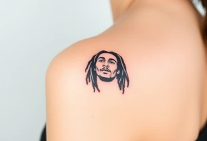 bob marley tattoo idea