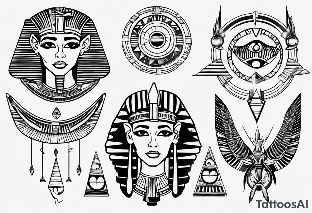 Egyptian tattoo idea